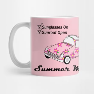 Lispe Summer Mood Coupe with Flowers Mug